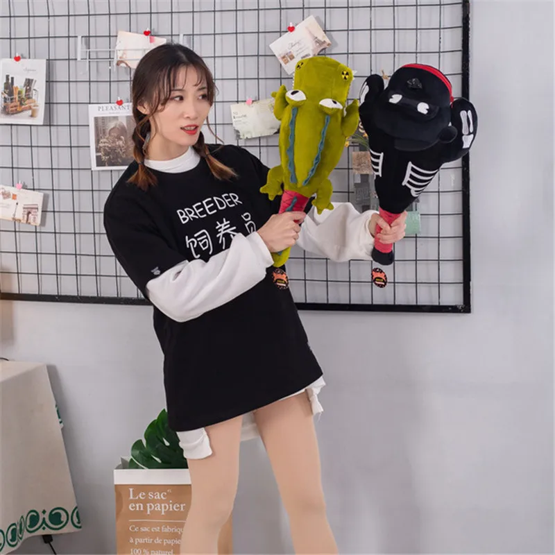 Новые акулы КИТ крокодил шимпанзе щенок собака волк забавные плюшевые игрушки