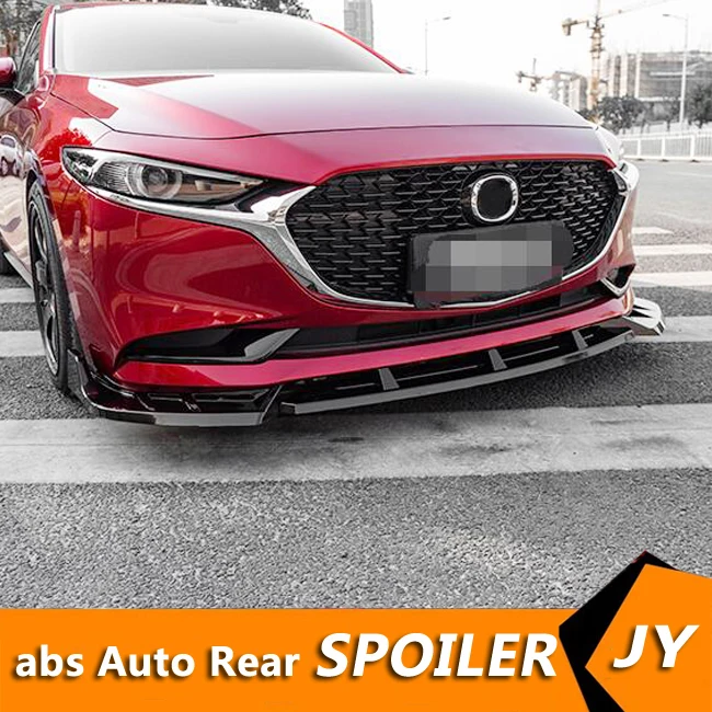 Задний спойлер для Mazda 3 Axela 2020-2021 3dgs ABS задний бампер диффузор | Автомобили и