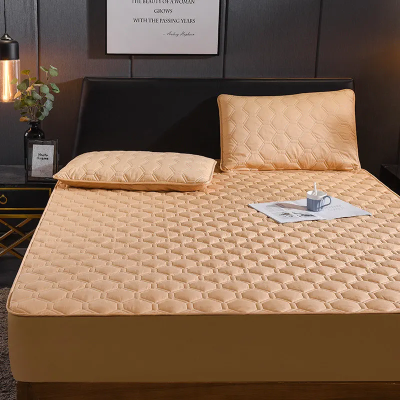 G 1pc mattress cover 5-15 см Высота Универсальное покрытие матраса для кровати 8 размеров Матрас протектор простыня закрывает кожу стеганое хлопковое покрывало для кровати - Цвет: G 1pc mattress cover