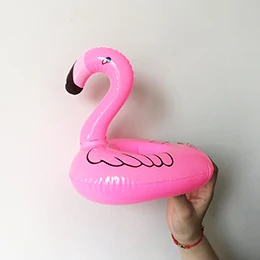 Little flamingo 11 стилей мини надувная форма плавательный бассейн напиток держатель для бутылочек плавательная игрушка подставки для вода напитки Бутылка пива - Цвет: Little flamingo