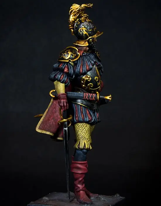 1/24 сборный Набор фигурок из смолы Warrior|Наборы для сборки моделей| |