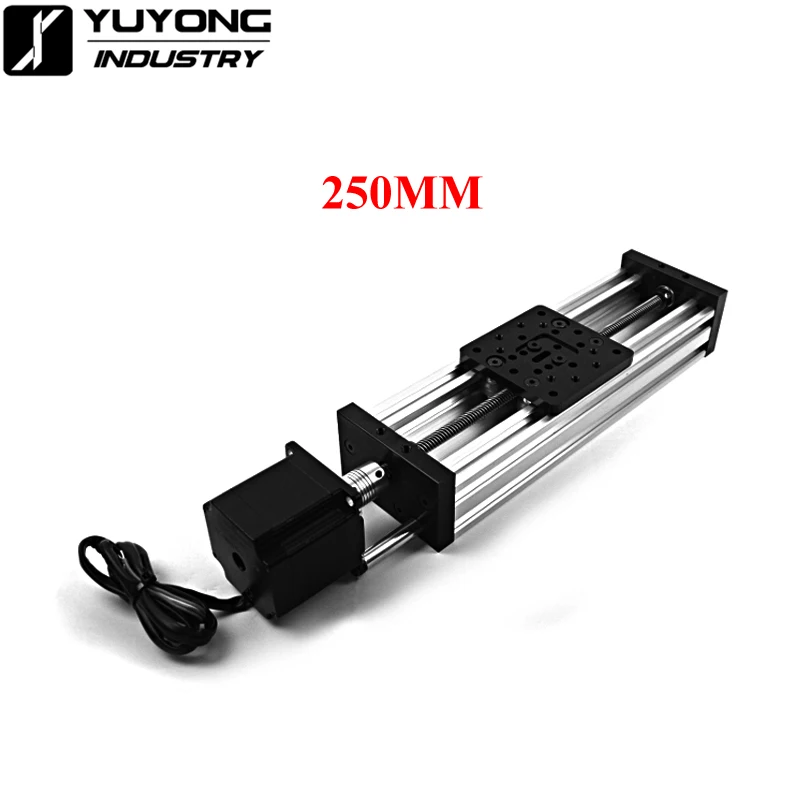 C Beam линейный привод в комплекте комплект Diy Комплект длина 250 мм с Nema 23 шаговый