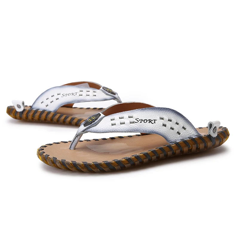 

Мужские сандалии с резиновой подошвой cuero ete 2020 homme verano sandalen, римские сандалии для мужчин, cuir genuino de