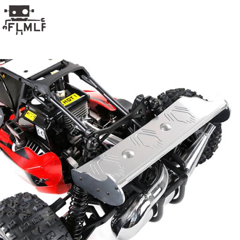 Rc Car CNC Metal Rear Tail Wing Fit 1/5 HPI ROFUN BAHA ROVAN KM BAJA 5B SS Parts | Игрушки и хобби