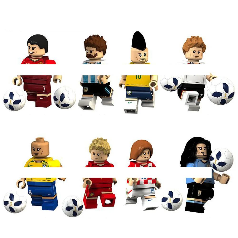 8 шт./компл. фигурки героев Кубка по футболу из мультфильмов звезда футбол Кубок