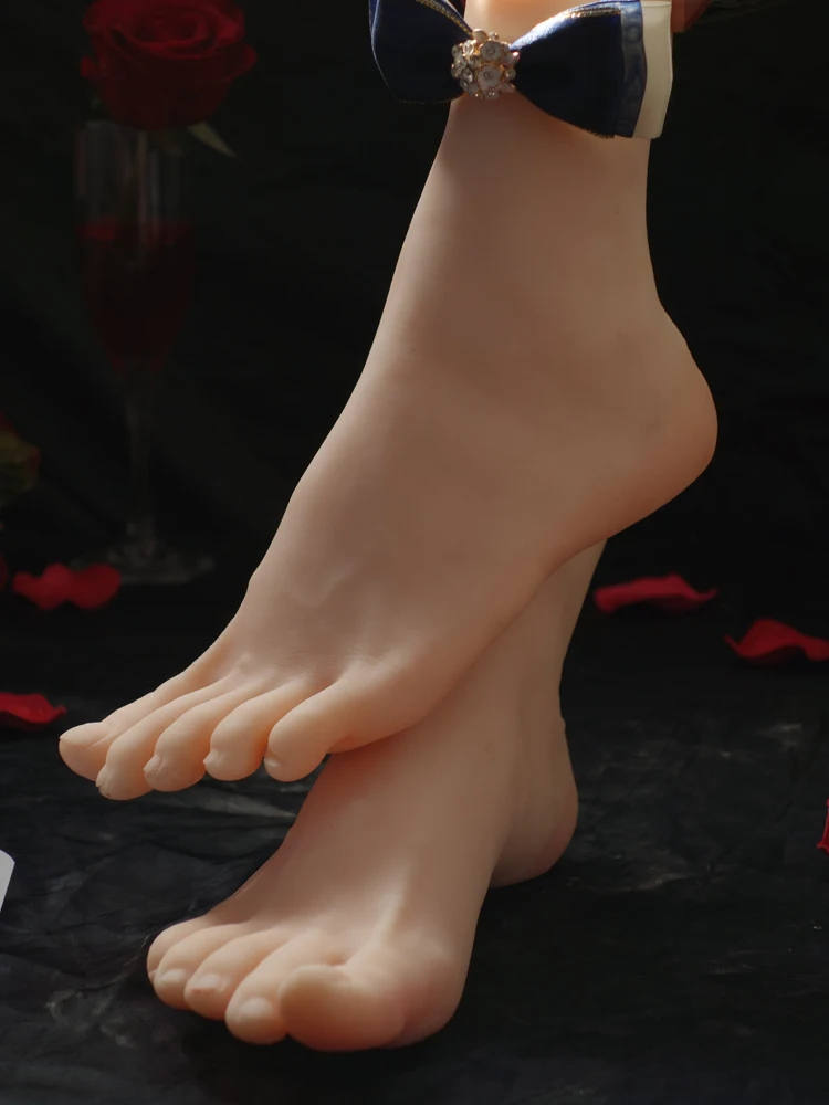 Модель обуви с имитацией ног модель человека перевернутая шелковые чулки