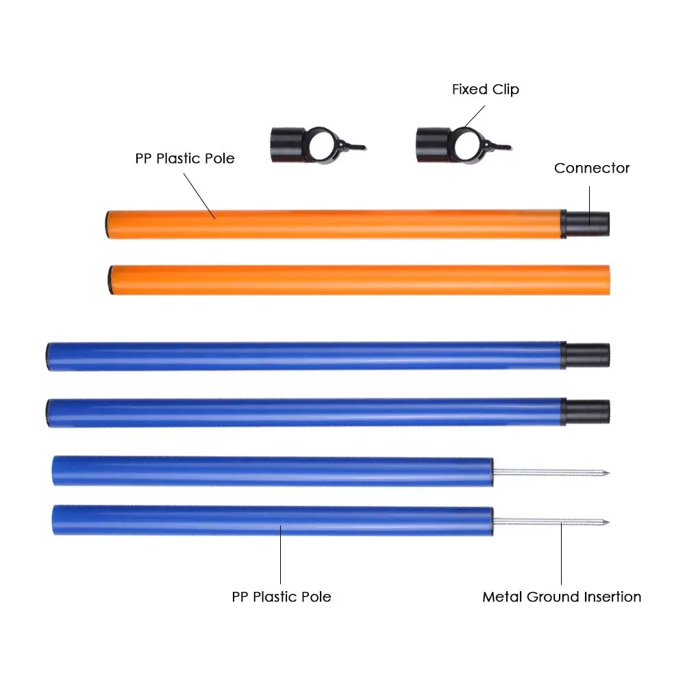 Препятствия для прыжков собак спортивные игры тренировочное полюс демонстрация