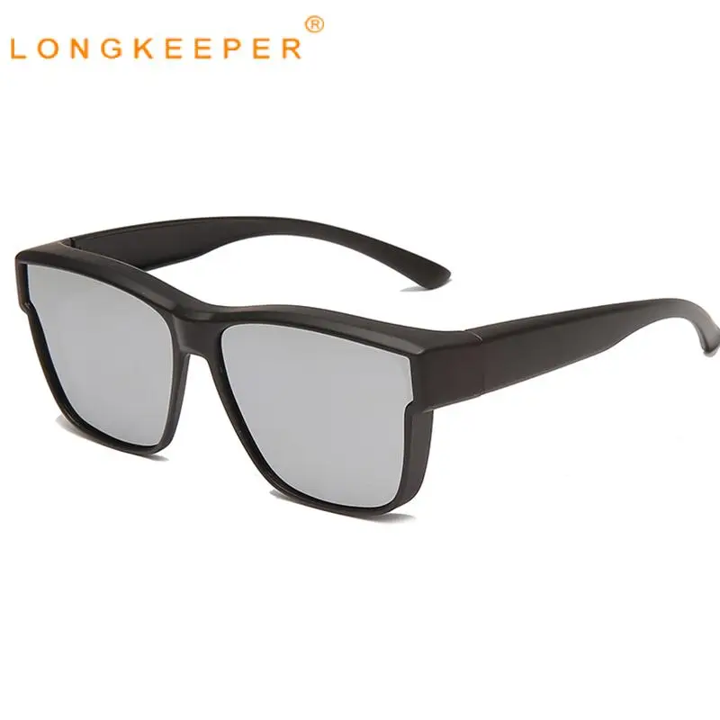 

Men's Polarized Sunglasses Wear Cover Prescription Glasses UV Protection Photochromic Goggles Night Vision Driver Glasses