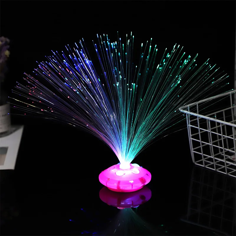 1 шт. волоконно-оптический светодиодный светильник для вечеринки ночник с