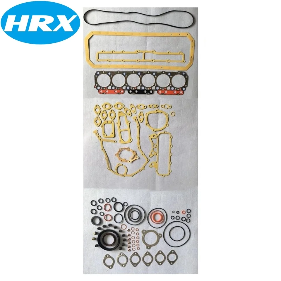

For W06E full gasket set 04010-0254 engine spare parts in stock