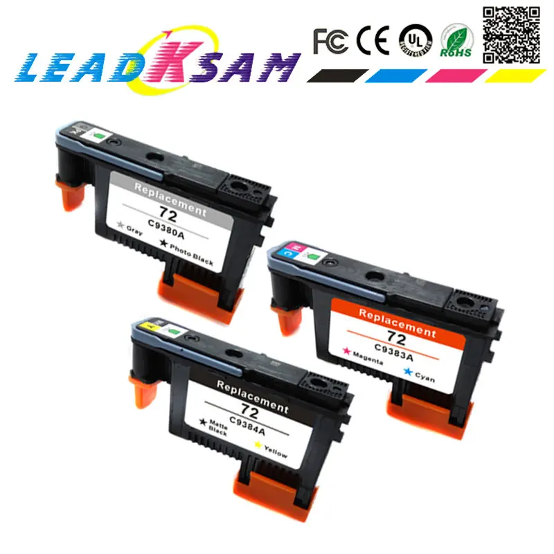 Совместимая с hp 72 hp72 печатающая головка C9380A C9383A C9384A для DesignJet T1100 T1120 T1120ps T1300ps T2300 T610