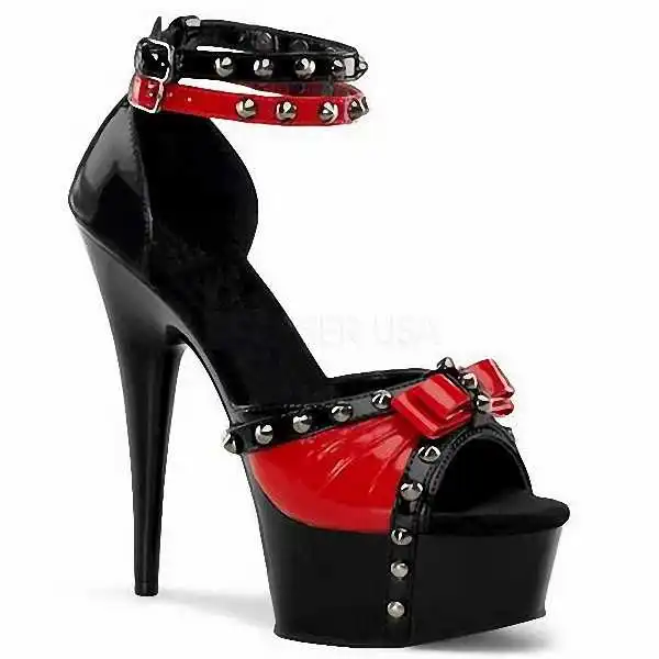 

2021 new 15cm color matching stage performance bag heel sandals high heel waterproof platform women's shoes