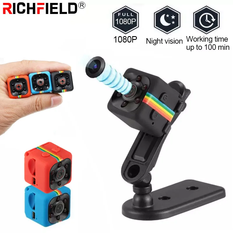 

Mini Camera 4K HD Video DV 1080P Night Vision Waterproof Shell Recorder Camcorder Home Outdoor Monitor Motion Detection DVR SQ11
