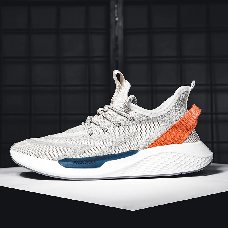 Мужские кроссовки Модная спортивная обувь Черные для бега Уличная Мужская