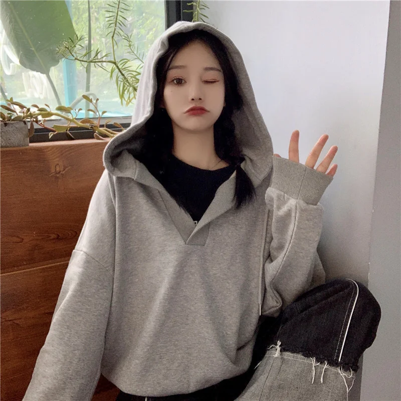 

Свитер с капюшоном в Корейском стиле