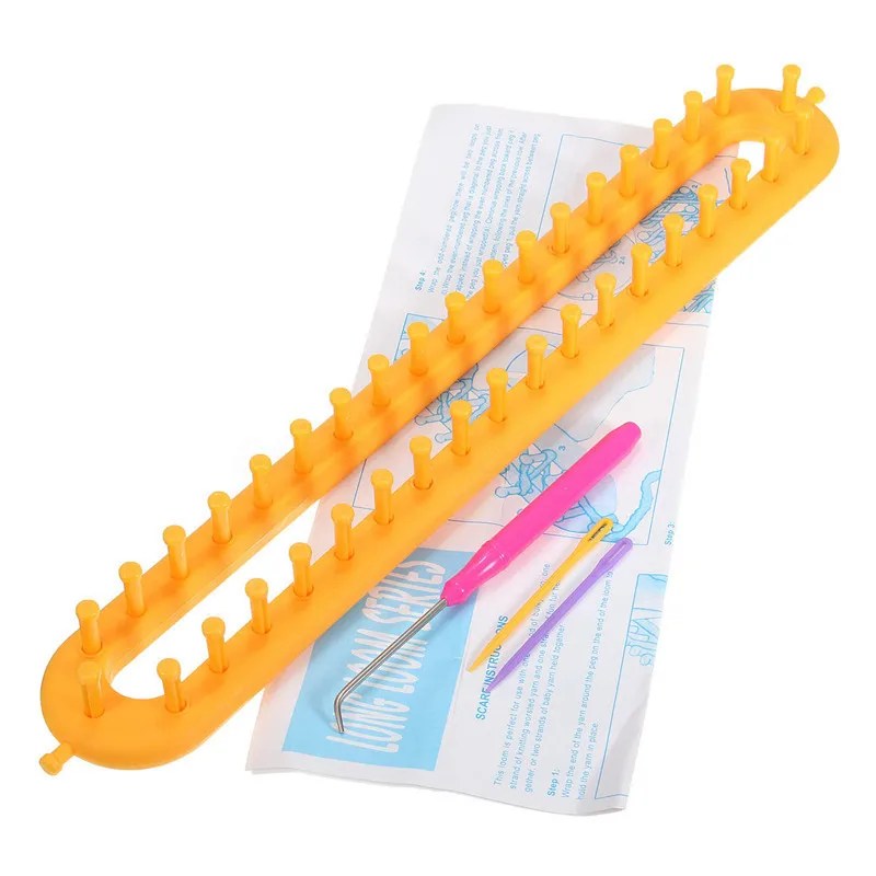 Набор для вязания ткацких станков 4 размера пластиковый помпон носок шапка шарф