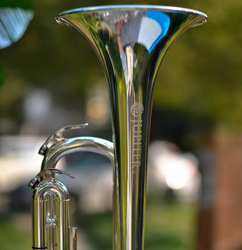 Бесплатная доставка Юпитер Φ Bb труба инструмент Высококачественная латунная