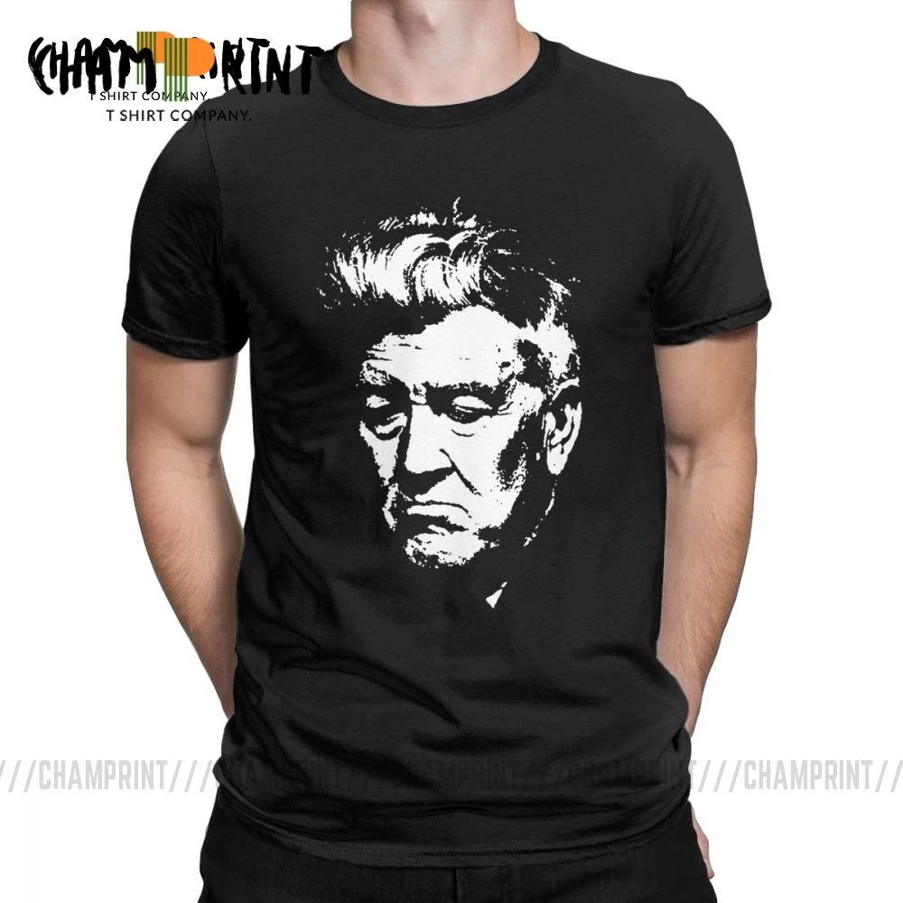 Повседневные футболки David Lynch мужские топы с коротким рукавом подарочные 100%