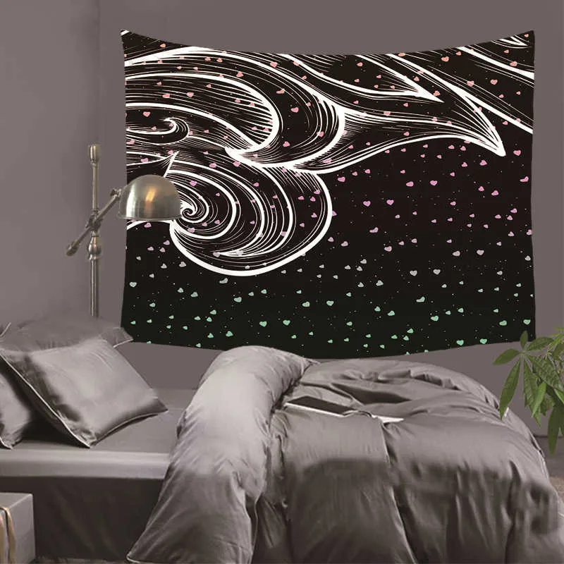 Красивый Звездный геометрический Настенный Гобелен Мандала богемные мандалы