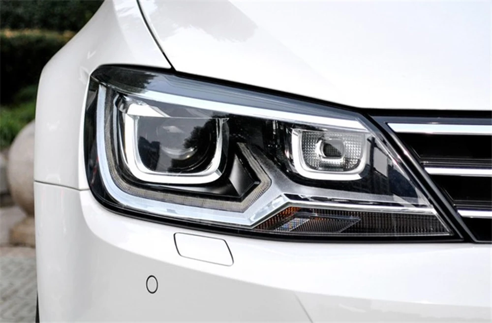 Прозрачные линзы для автомобильных фар Volkswagen VW Lamando 2015 2016 2017 2018 | Автомобили и
