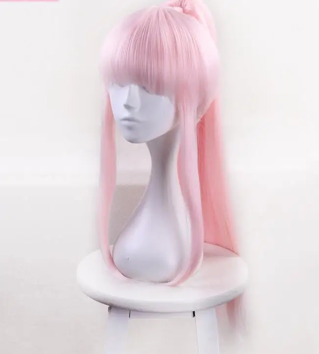 Honkai Impact 3 Yae Sakura Cosplay 65 см розовый длинный конский хвост термостойкие