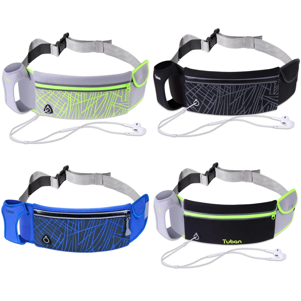

Trail Running Belt Bag Phone anti-theft Pack Professional Outdoor Running Waist Bags Marathon Men Women Gym With Water Bottle