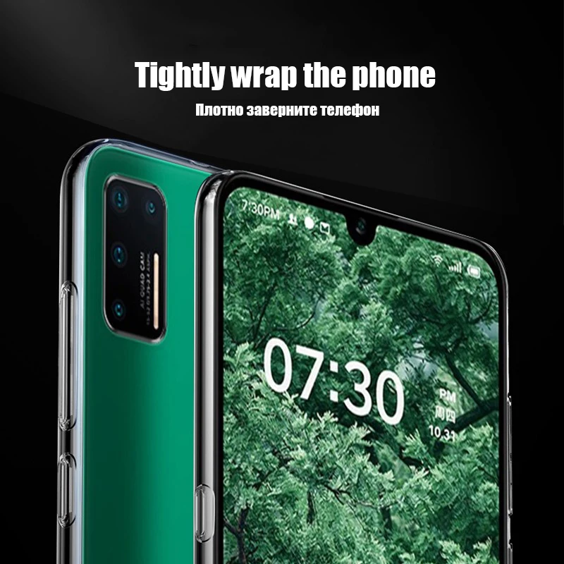 Чехол для Smartisan nut Pro 3 TPU Силиконовый прочный прозрачный чехол защитный на заднюю