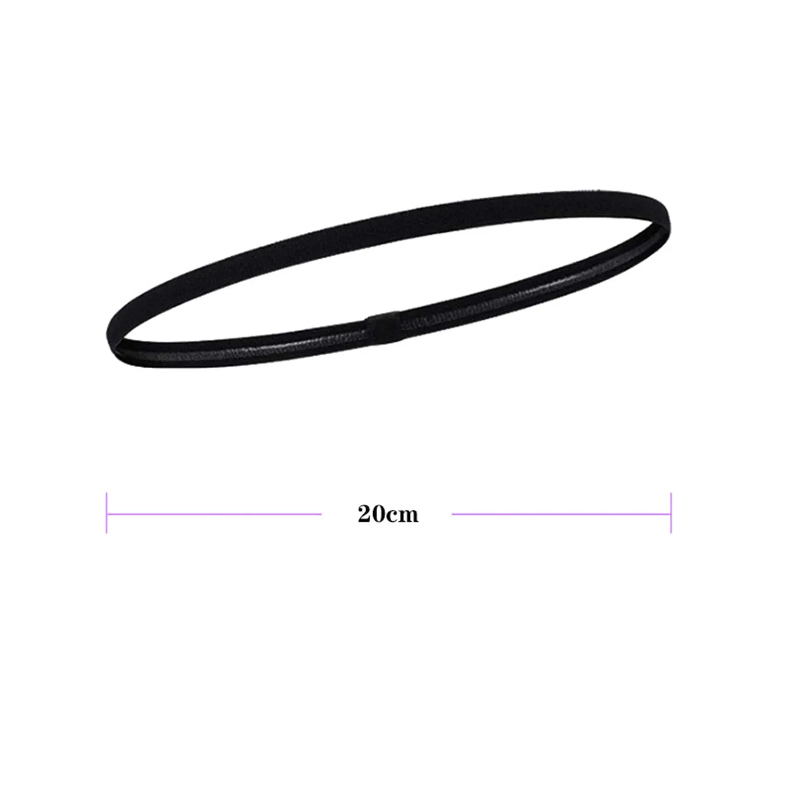 

Women Candy Color Yoga Hair Bands Sports Headband With Button Girls Elastic Rubber Sweatband Football Running Yoga Supplies #W5