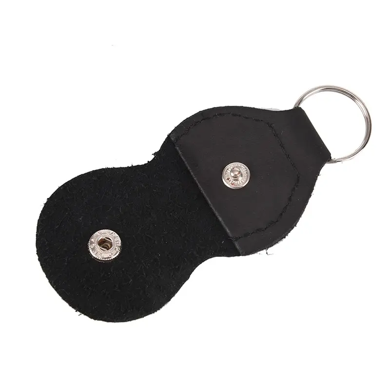 

20 Pcs/lot Electric Guitar Picks+1 Pu Leather Key Chain Guitar Picks Holder Bag Random Colors Wholesale