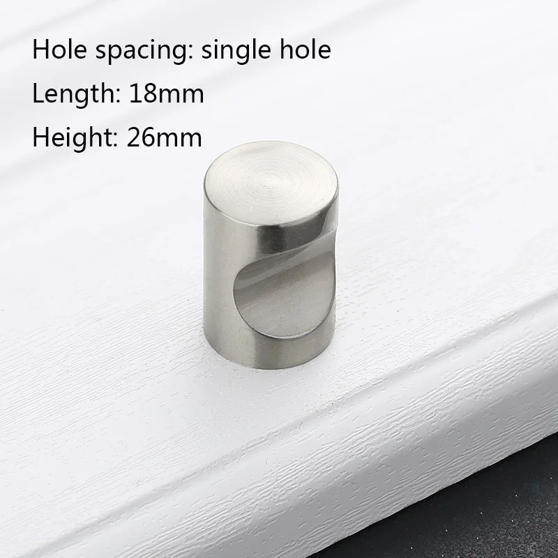 E Single hole Модная дверная ручка с одним отверстием для шкафчика, выдвижная ручка для шкафа, Современная Минималистичная ручка для винного шкафа, маленькая ручка - Цвет: E Single hole
