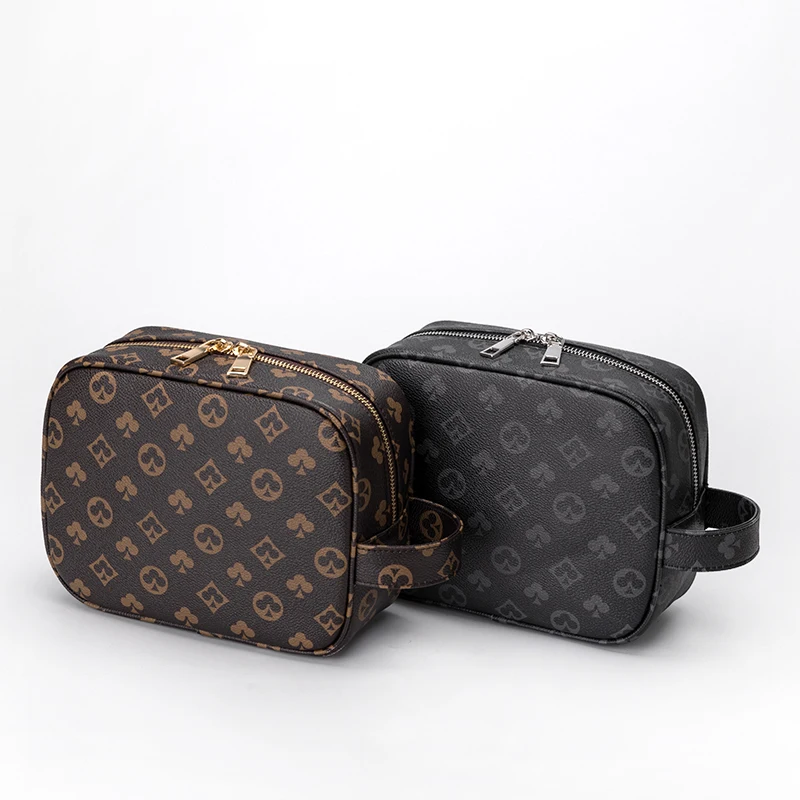 

New Luxury brand Cosmetic Bags Cases designer Women's Handbags Multifunctional Female Women Makeup Bag Hanging Bathroom Wash Bag