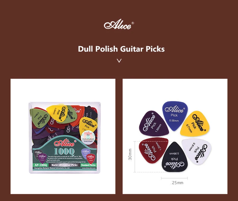 100 stücke gitarre picks akustische elektrische plektren celluloid mischen 0 580 710 810 961 215mm dicke boxed gitarre zubehör free gl