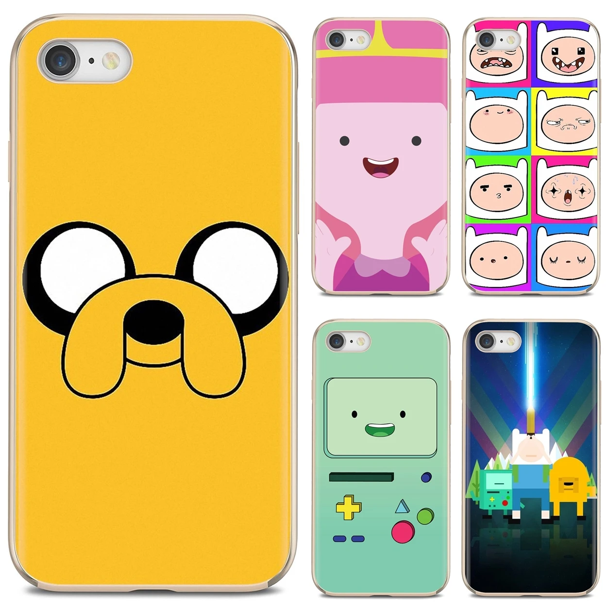 

Cartoon Adventure Time For iPhone iPod Touch 11 12 Pro 4 4S 5 5S SE 5C 6 6S 7 8 X XR XS Plus Max 2020 Unique Silicone Phone Case