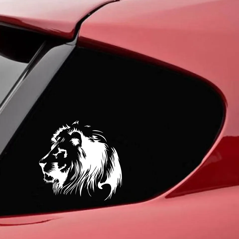 

Aliauto Personality Car Sticker Meditation Lion Automobiles Motorcycles Accessories Vinyl Decal for Peugeot Skoda,17cm*16.5cm