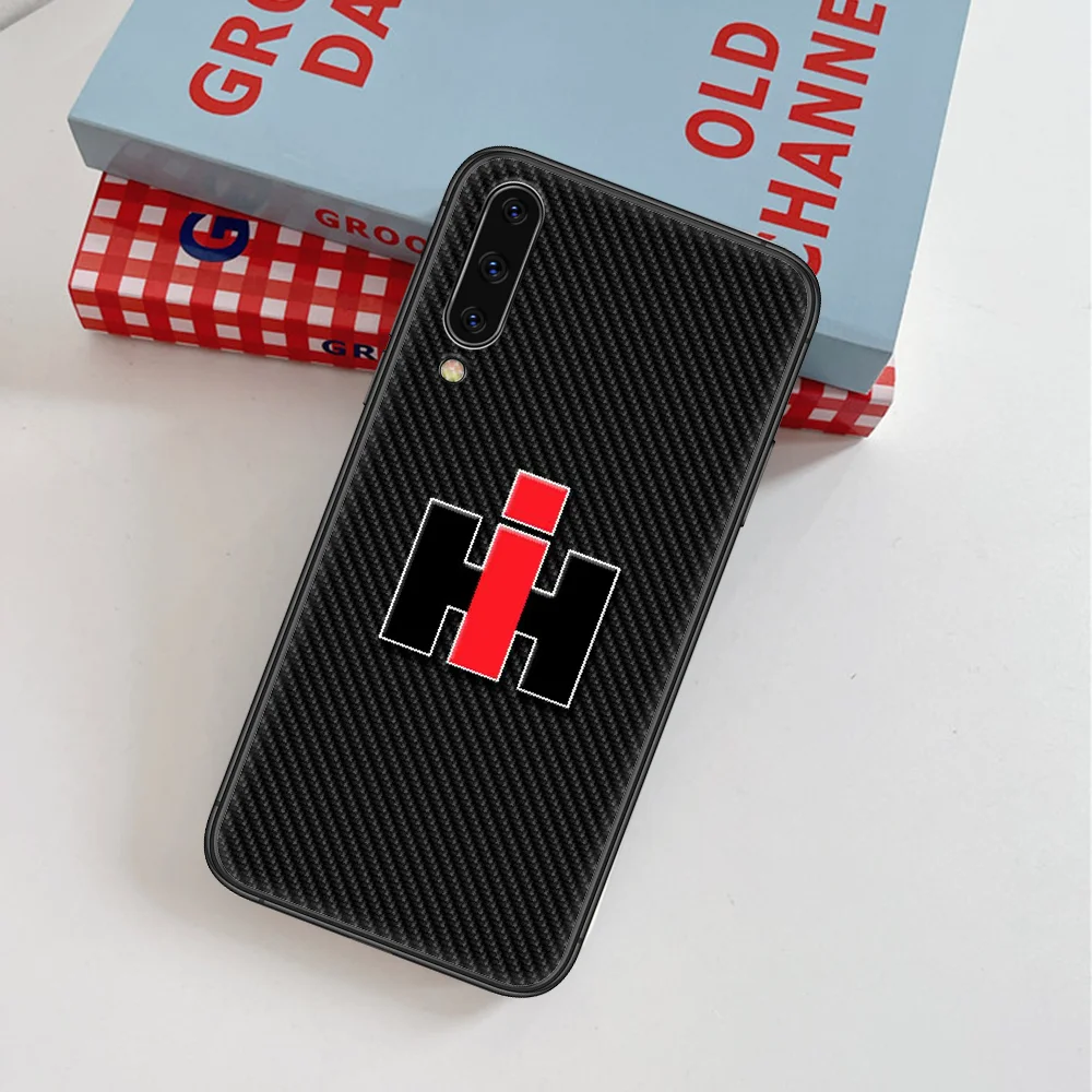 

CASE IH Tractor Car Logo Phone Case For Samsung Galaxy Note S 8 9 10 20 Plus E Lite Uitra black Coque Fashion Waterproof Tpu