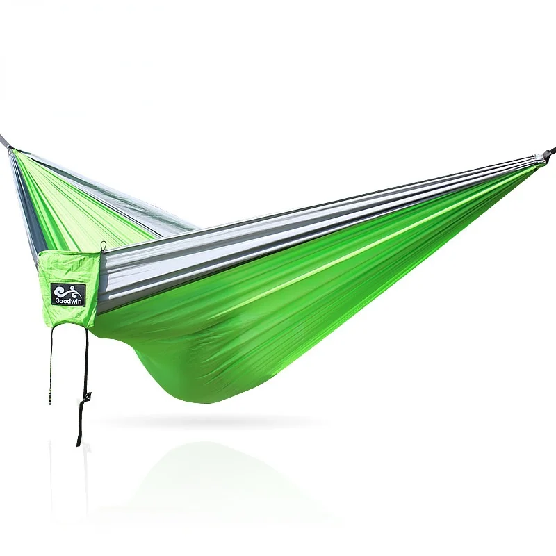 Portable 300*200 CM Double Parachute Hammock, Camping Sleeping Bed. Can Match Your Own Accessories
