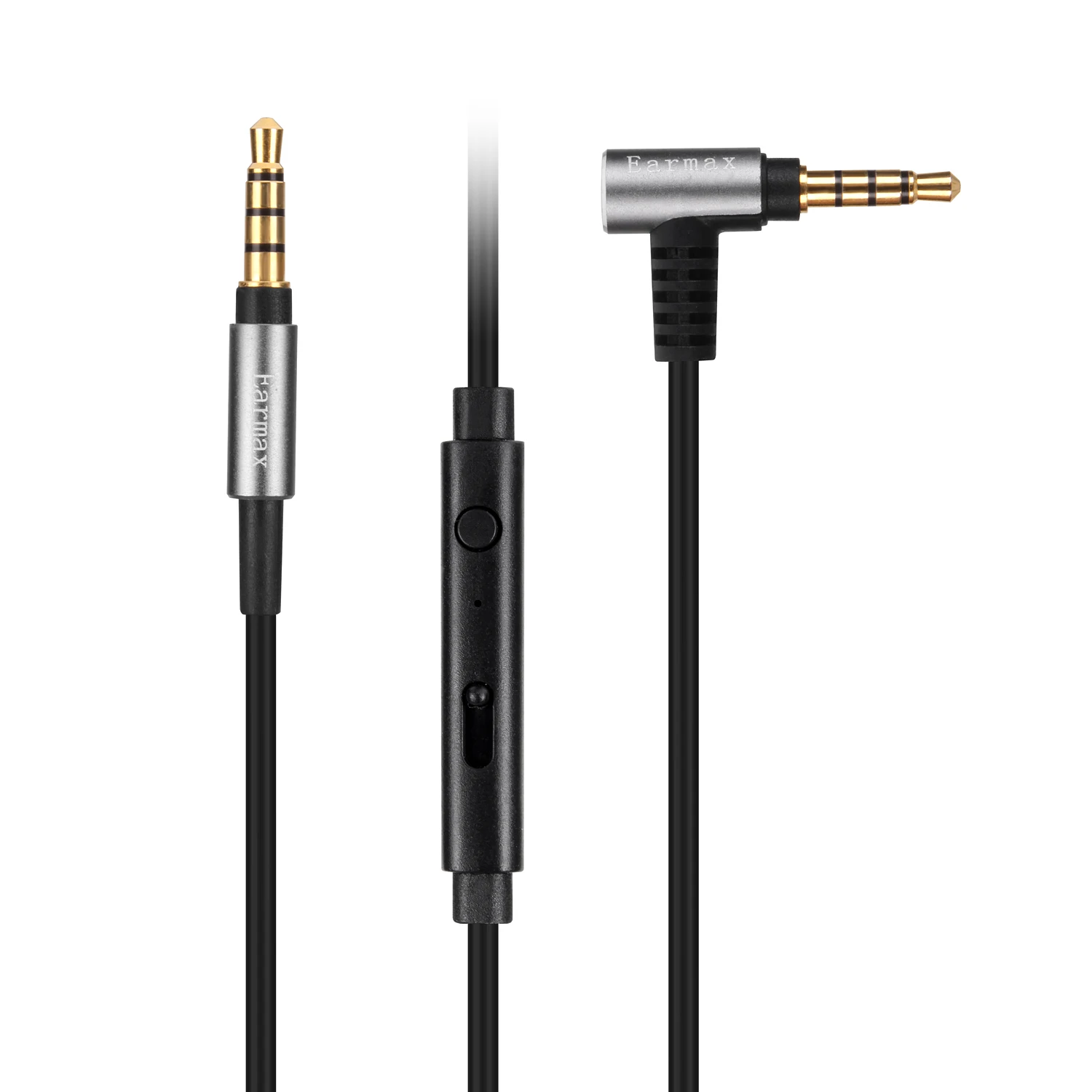 

Black OCC Audio Cable With Mic For Audio technica ATH-WS99BT WS660BT WS990BT WS1100iS ANC500BT S700BT ATH-OX5 headphones