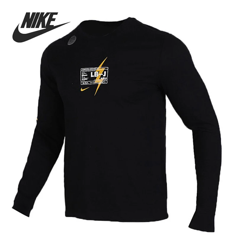 Оригинальный Новое поступление NIKE M NK DRY TEE LS мужские футболки с длинным рукавом