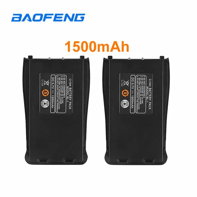 3,7 V 1500 мА/ч, 2800 мА/ч, литий-ионный аккумулятор Батарея для Baofeng иди и болтай Walkie Talkie “иди и BF-777S BF-888S BF-666S Retevis H777 - Цвет: 1500mAh