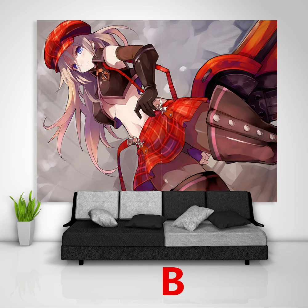 GOD EATER Alisa Ilyinichna Omela Tapestry Art Wall Hanging Sofa Table Bed Cover Home Decor Dorm Gift | Дом и сад