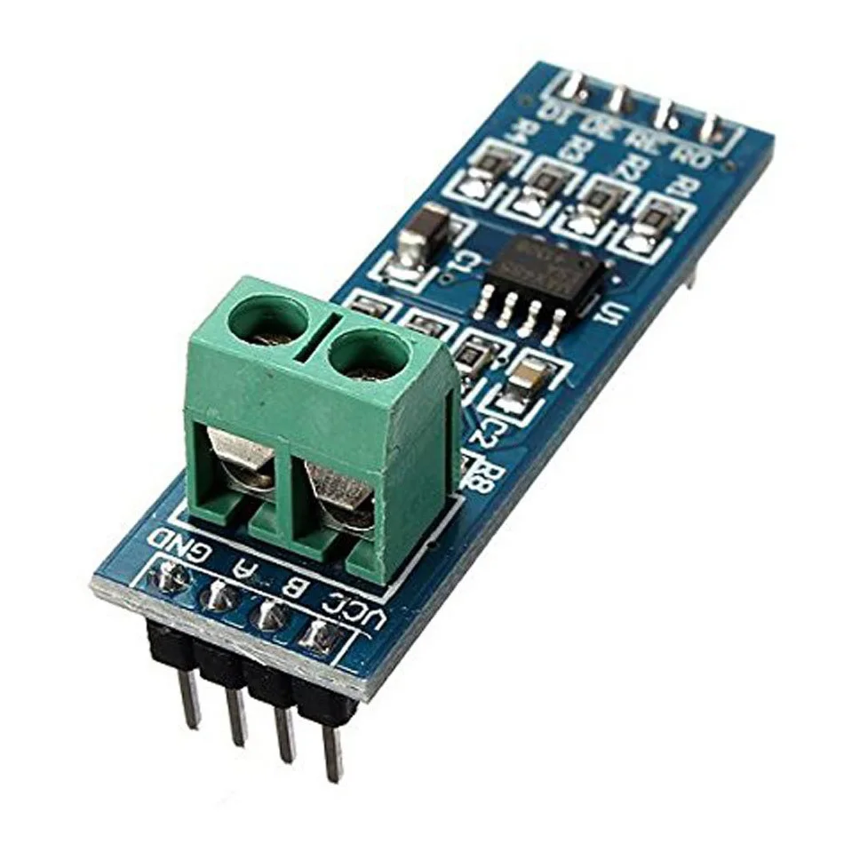 5 шт. MAX485 модуль RS-485 TTL для RS485 MAX485CSA преобразователя постоянного тока с