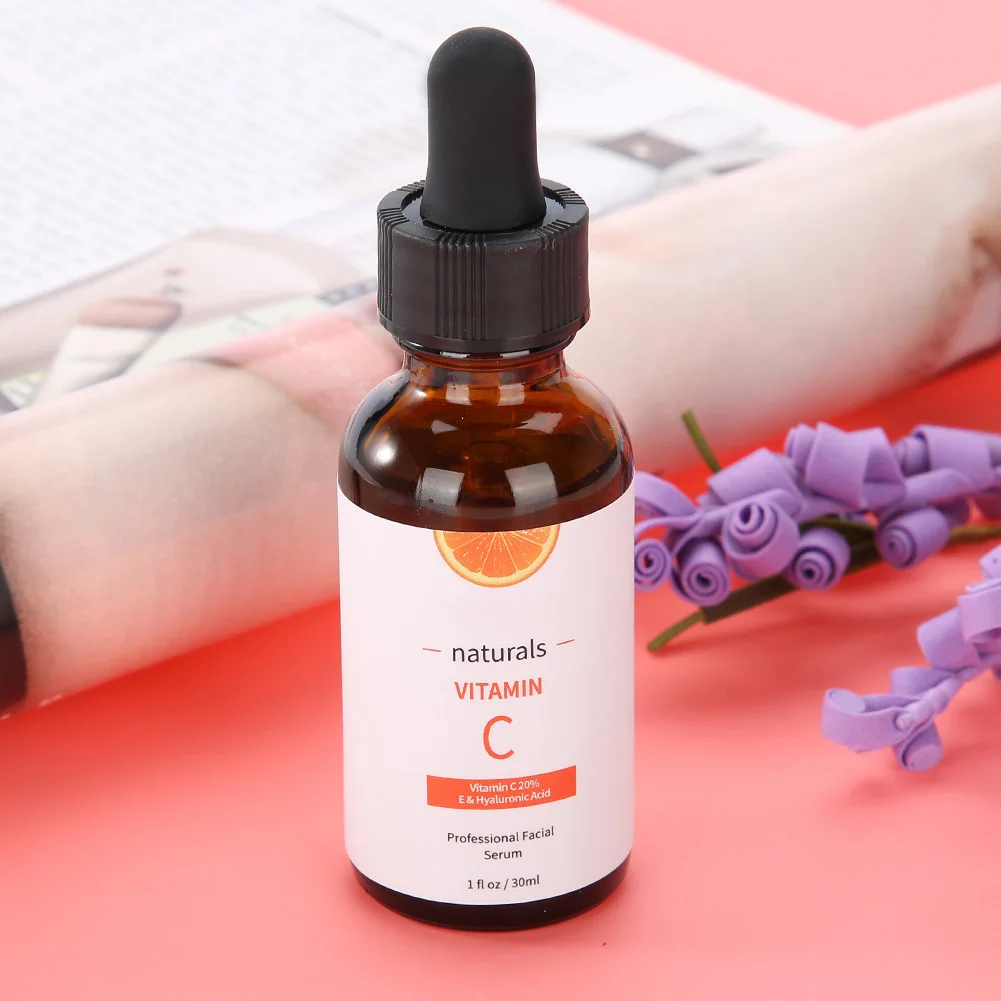 30 мл Витамин С Сыворотка сужает поры лица сывороточная Гиалуроновая кислота