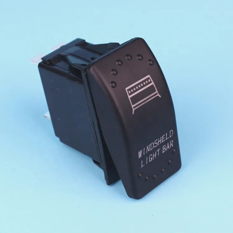 

Auto Car Marine LED 10 Gang Rocker Switch Panel With 12V Power Socket Voltmeter Fuse Holder