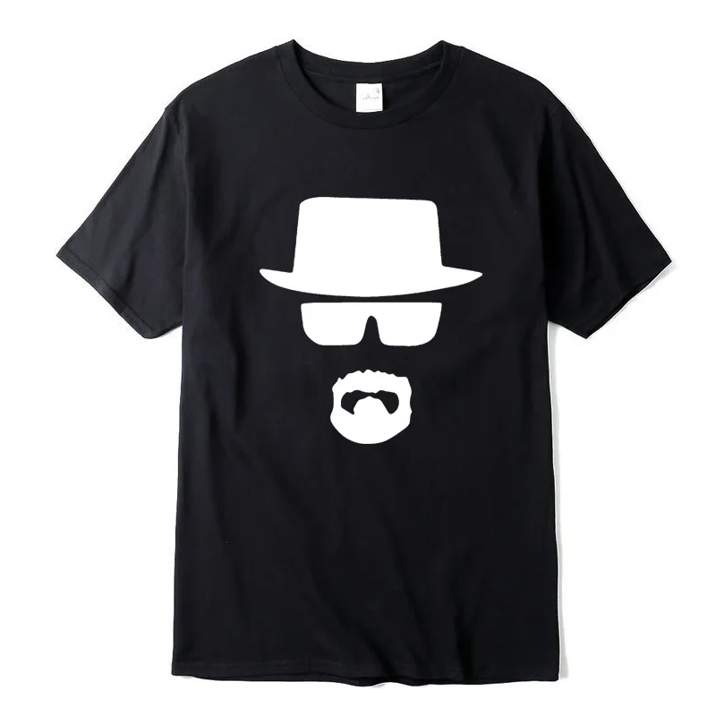 

2021 new Men's Heisenberg interesting print men's t-shirt casual short-sleeved men's t-shirt fashion cool men's t-shirt