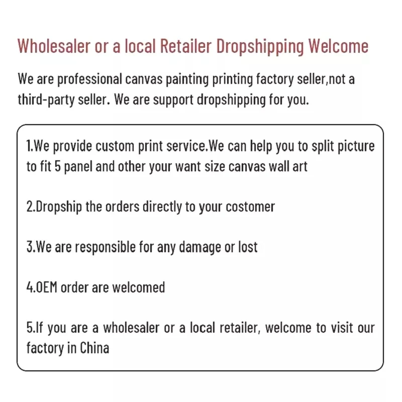 Сделанные на заказ холст живопись плакаты настенное искусство