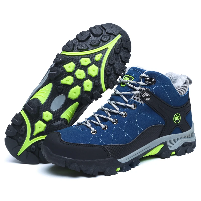 Новинка зимняя походная обувь пара кроссовок Водонепроницаемая теплая для