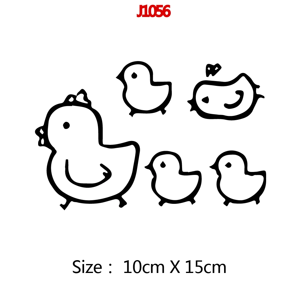 Diy курица переводная наклейка Съемная виниловая роспись постер для детской