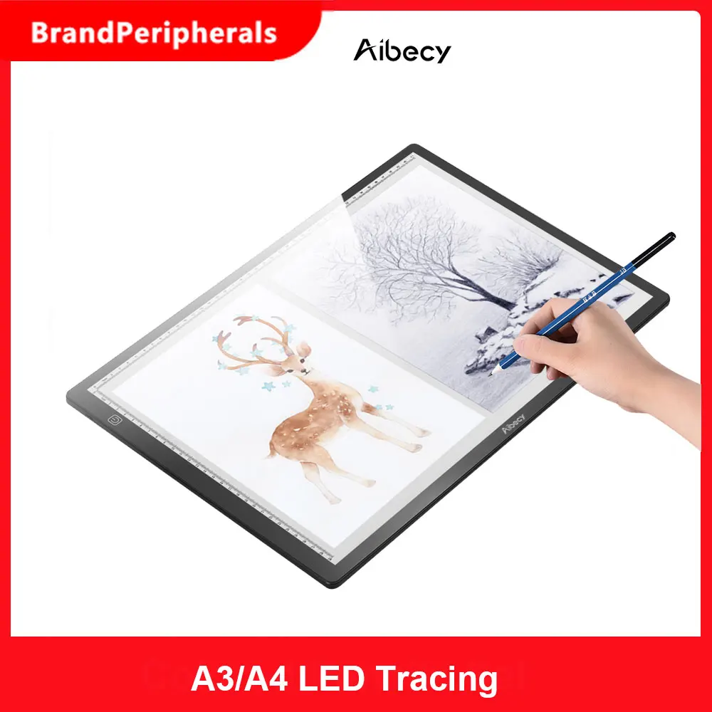 Портативный магнитный лайтбокс A3/ A4 панель со светодиодсветодиодный