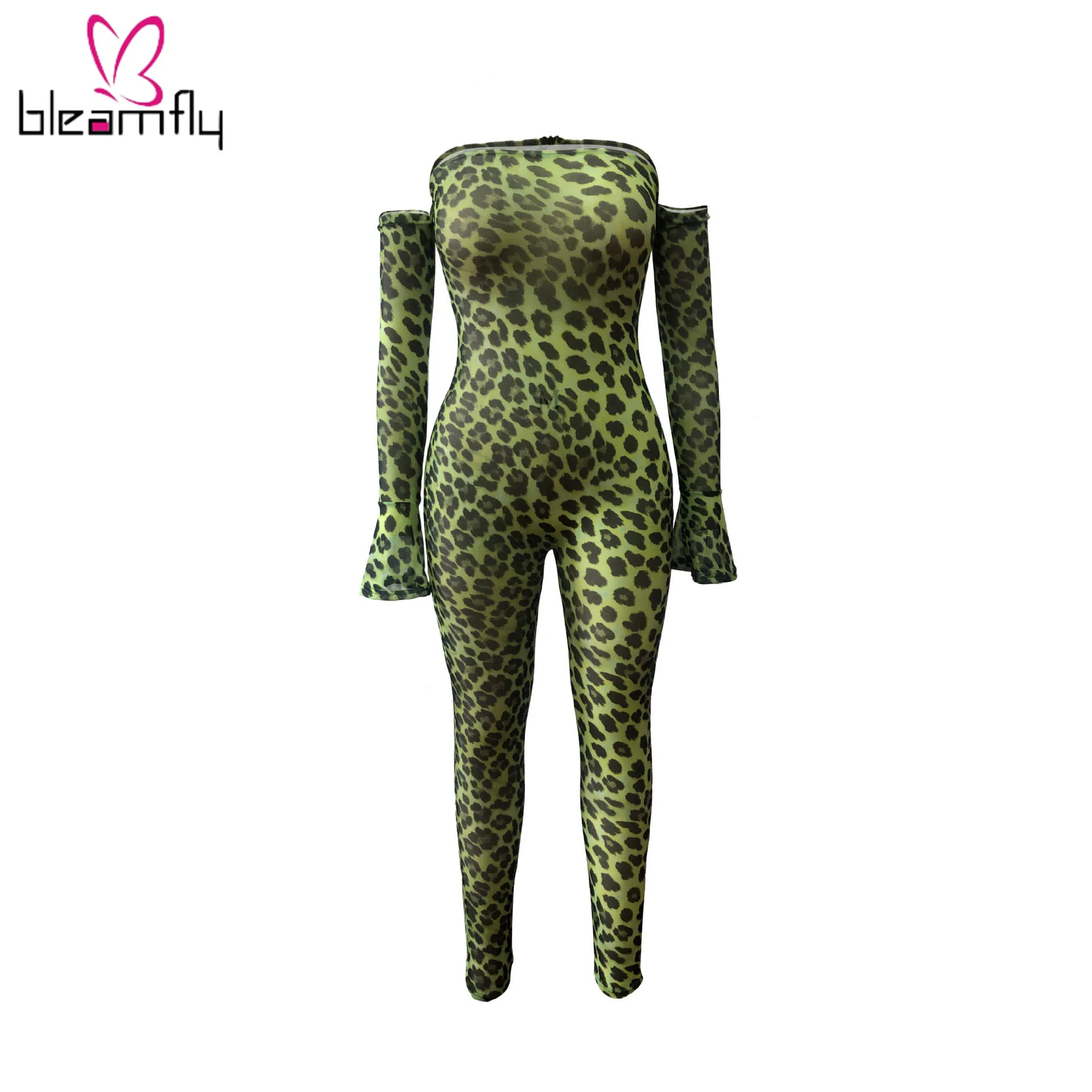 Летний сексуальный комбинезон с открытыми плечами и вырезом лодочкой Облегающий