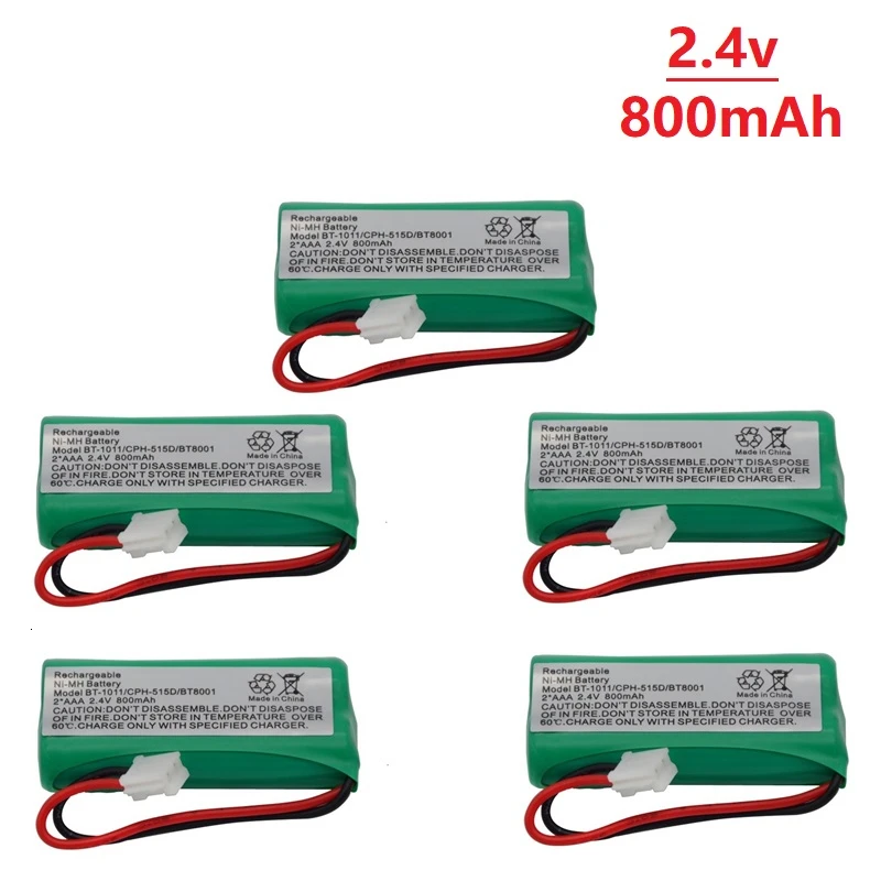 Оригинальный 2 4 V 800 мА/ч никель металл гидридных аккумуляторных телефон